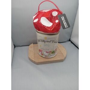 Sanrio Hello Kitty & Friends Mushroom Cosmetic Makeup Bag 12" BoxLunch Exclusive